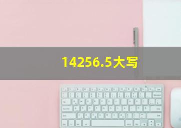 14256.5大写