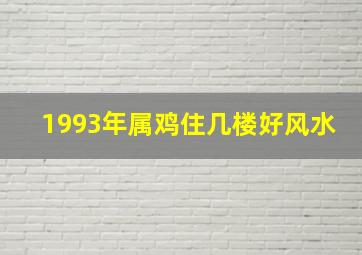 1993年属鸡住几楼好风水