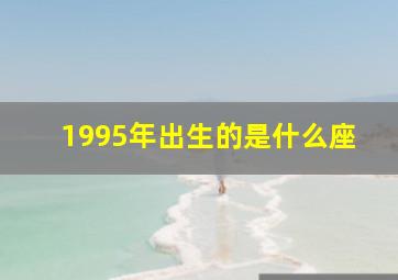 1995年出生的是什么座