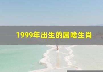 1999年出生的属啥生肖