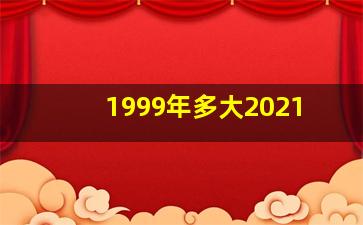 1999年多大2021