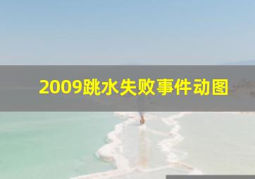 2009跳水失败事件动图