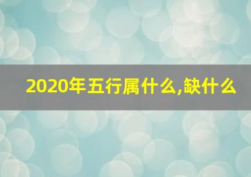 2020年五行属什么,缺什么