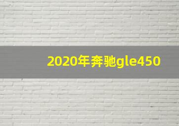 2020年奔驰gle450