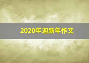 2020年迎新年作文