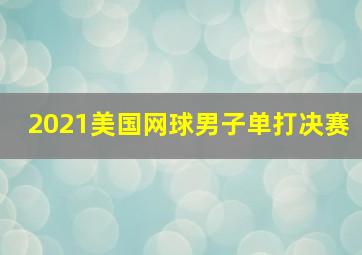 2021美国网球男子单打决赛