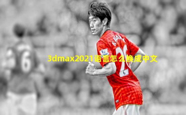 3dmax2021语言怎么换成中文