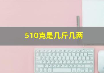 510克是几斤几两