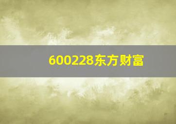 600228东方财富