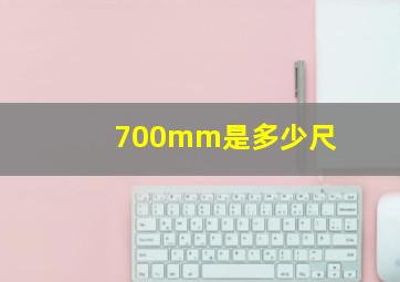 700mm是多少尺