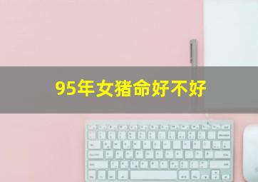 95年女猪命好不好