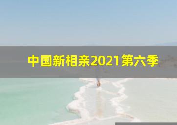 中国新相亲2021第六季