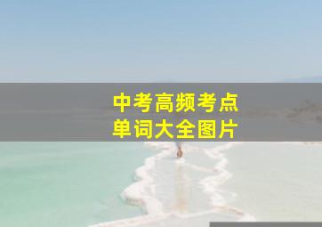 中考高频考点单词大全图片