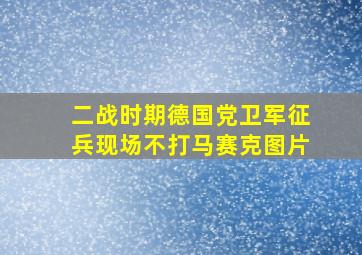 二战时期德国党卫军征兵现场不打马赛克图片