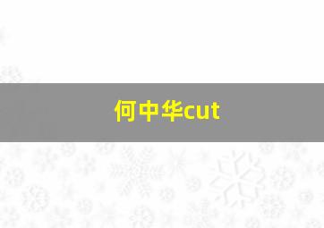 何中华cut