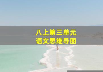 八上第三单元语文思维导图