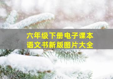 六年级下册电子课本语文书新版图片大全