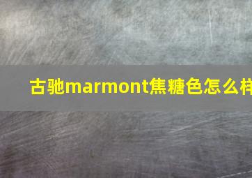 古驰marmont焦糖色怎么样