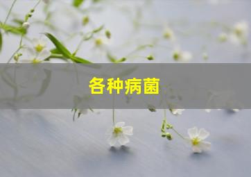 各种病菌