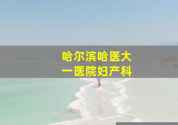 哈尔滨哈医大一医院妇产科