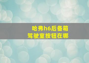 哈弗h6后备箱驾驶室按钮在哪