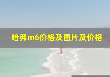 哈弗m6价格及图片及价格