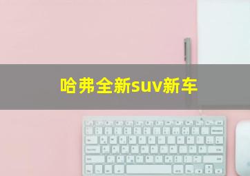 哈弗全新suv新车