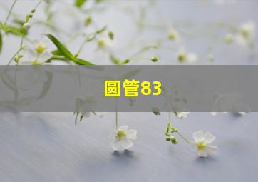 圆管83