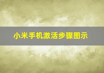 小米手机激活步骤图示