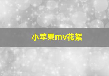 小苹果mv花絮