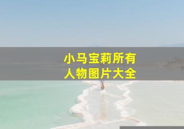 小马宝莉所有人物图片大全