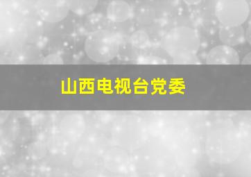 山西电视台党委