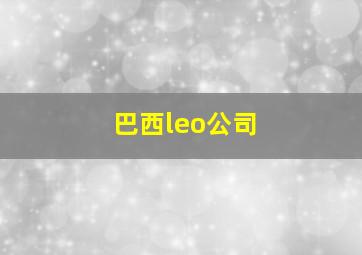 巴西leo公司