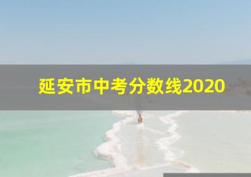 延安市中考分数线2020