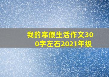 我的寒假生活作文300字左右2021年级