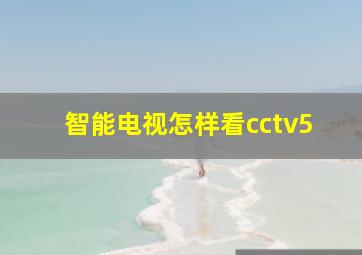 智能电视怎样看cctv5