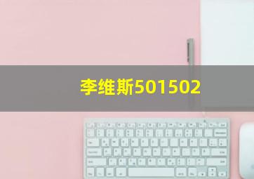 李维斯501502