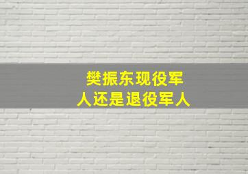 樊振东现役军人还是退役军人