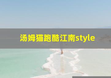 汤姆猫跑酷江南style