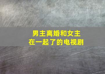 男主离婚和女主在一起了的电视剧