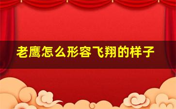 老鹰怎么形容飞翔的样子