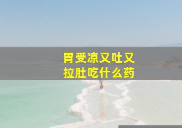 胃受凉又吐又拉肚吃什么药