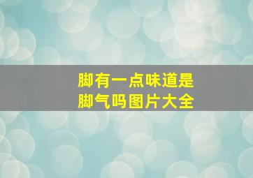 脚有一点味道是脚气吗图片大全