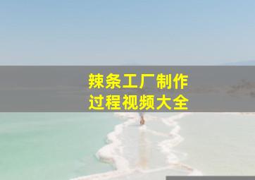 辣条工厂制作过程视频大全