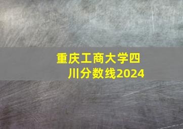 重庆工商大学四川分数线2024